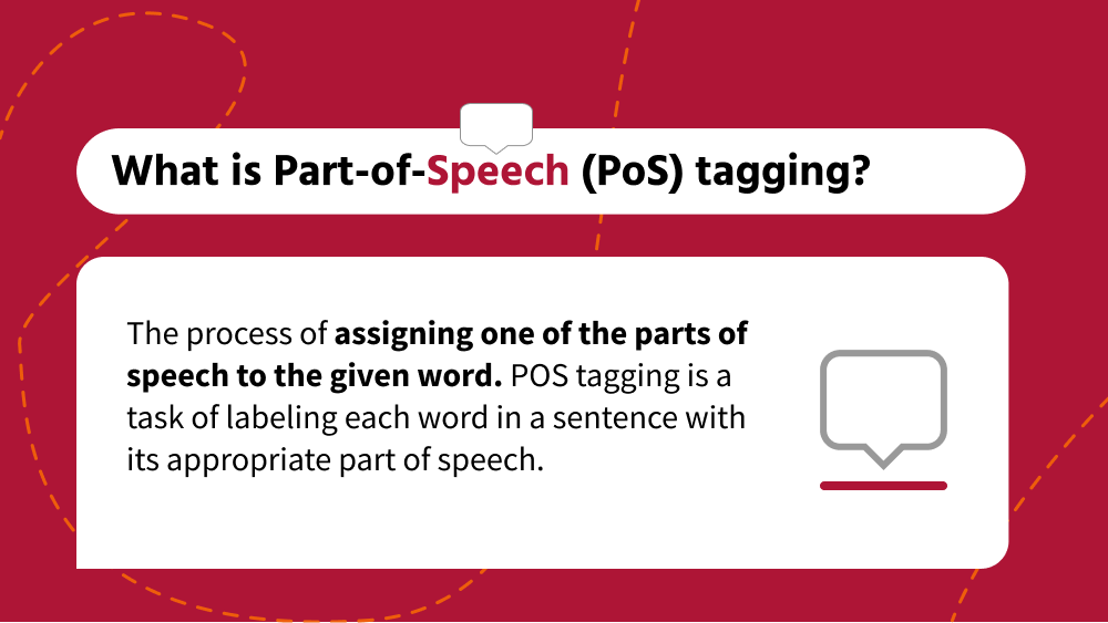 PartofSpeech Tagging Engati